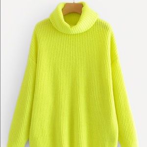 Zara Sweaters - Neon sweater Zara Sweaters - Neon sweater